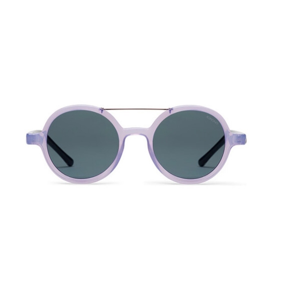 NEW KOMONO sunglasses Round purple black Vivien violet - Picture 4 of 10